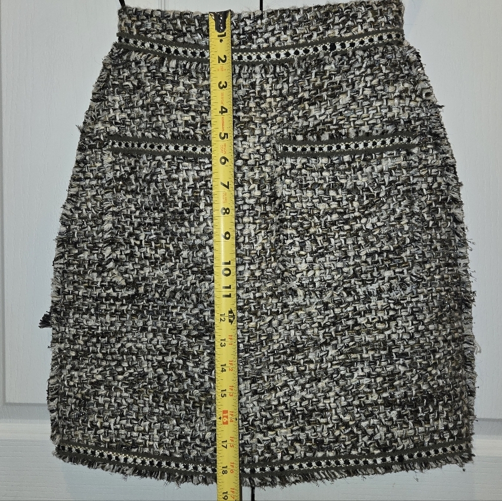LALO Designer Tweed Skirt | Size Small | European Brand #N6 - Picture 9 of 11